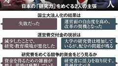 日本の研究力低下、悪いのは…京大と主計局、真逆の主張:朝日新聞デジタル