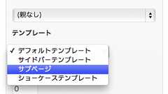 固定ページのテンプレートにオリジナルを追加・作成する方法 – PresentNote