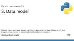 3. Data model