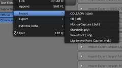 Importers and Exporters — Blender Developers Blog
