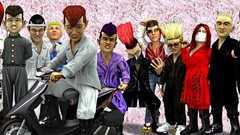 【ヤバイ】博多駅で中学校の卒業生らしき200人が特攻服着て集会を開いてるらしい!背中に「祝・卒業」wwwwwww : はちま起稿