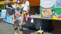 【動画】使命は応援「ガンバ李α」 コロナで生まれたヒーローの願い