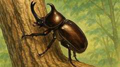 カブトムシはなぜ夜間樹液に集まるのか? 原因はヤツだった - ナゾロジー