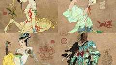 龍の女性や夜叉から狐仙まで、中国のやたらかっこいいファンタジー系妖怪画