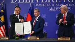 タイ・カンボジアが停戦協定に署名、トランプ氏も共同署名