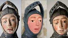 素人の修復で漫画風にされた聖像、再修復でほぼ原状回復 スペイン