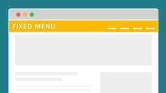 スクロールで表示され固定されるメニューの作り方|tamatuf