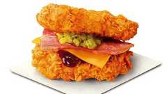 インパクト大!ケンタッキー、チキンフィレで具材をはさんだ「THE DOUBLE」を11月1日発売 | RBB TODAY