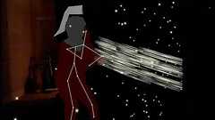 Kinectでウルトラセブンに変身、アイスラッガーも見事に再現