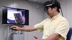 3D仮想物体を“触って”操作――キヤノンITSが「複合現実感システム」発売