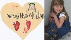 「ママ、パパ、ありがとう」6歳で亡くなった女の子の、家中から出てきた家族への愛の手紙 : らばQ