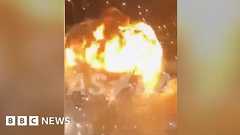 Watch: Huge explosion at Russia arms depot