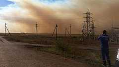 4,000 tons of shells explode in Central Russia, leave mushroom cloud-like plume of smoke (VIDEO)