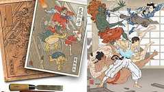 名作ゲームを「浮世絵」風にするとこうなる! 海外アーティストによる大胆な和風アート作品いろいろ : らばQ