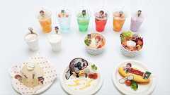 『めいこい』ツリービレッジで開催のコラボカフェメニューや販売グッズ公開。バレンタイン描き下ろしも