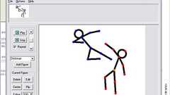 小小系の棒人間アニメ作成ソフト(フリー)*ホームページを作る人のネタ帳