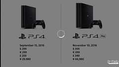 PS4 Pro(コード名:Neo)は11月10日に4万4980円で発売 PS4もスリムに変身
