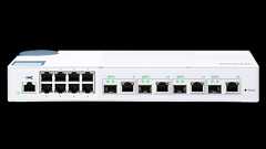 QSW-M408-4C | SMBのネットワークデプロイ用、エントリーレベルの10GbE L2 Webマネージドスイッチ