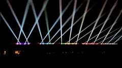 九州を七色に光る新幹線が駆け抜ける「流れ星新幹線」がとてつもない迫力