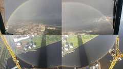 世にも珍しい「全円の虹」がロシアで撮影される