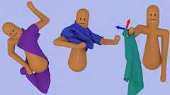 自分で「服」を着られるAIが登場、人間にまた一歩近づく?