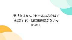 男「女はなんでヒールなんかはくんだ?」女「他に選択肢がないんだよ!」