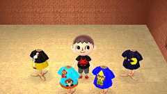 "Animal Crossing New Leaf" QR codes part4: Game characters : ゲーム脳人+AI