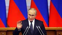 他国がウクライナ介入なら「電光石火の対応」 プーチン氏が警告