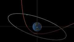 小惑星、地球に記録的接近 マイクロバスの大きさ | 共同通信