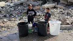 ガザの海水淡水化プラント、1か所が再稼働 60万人超に水供給