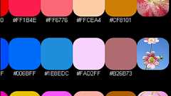 画像を解析してカラーパレットを作ってくれる無料サービスいろいろ - GIGAZINE