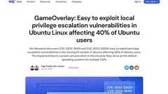 Ubuntuのモジュールに深刻な脆弱性、40%のUbuntuユーザーに影響か