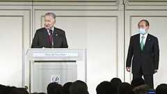 森元首相がゼレンスキー氏を批判 「ウクライナ人苦しめた」 | 共同通信