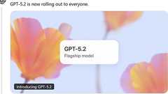 「GPT-5.2」登場 「Gemini 3」の“コードレッド”後、性能を大幅強化