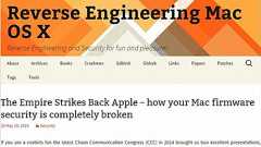 MacBookにBIOS上書きの脆弱性、研究者が指摘