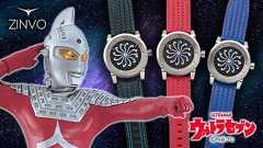 アイスラッガーが回転して時を刻む……ウルトラセブンの腕時計発売 ワイドショットも放つ