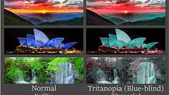 色盲・色弱の人にWebページがどのように見えているかシミュレートできるChromeの機能拡張 -Colorblindly | コリス