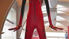 アスカ、名古屋に降臨 「エヴァ」新作公開でナナちゃん変身:中日新聞Web