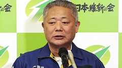 維新代表、万博中止論に反論 「震災復興にもつながる」:時事ドットコム