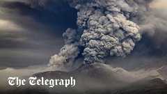 Russian volcano erupts after 7.0 magnitude earthquake - YouTube
