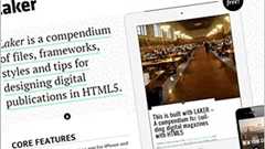 jQueryやHTML5を使ってiPhoneやiPad向け電子書籍を作成する為のフレームワーク・Laker - かちびと.net