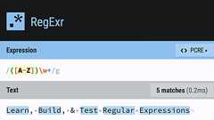 RegExr: Learn, Build, & Test RegEx