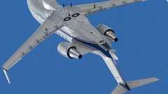 Enroute A380 wake flips Challenger 604 upside down