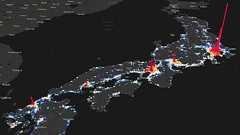 日本の地価「一瞬でわかる!」過去30年の全推移