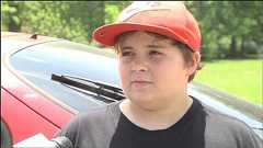 「足を撃ったら赤ん坊みたいに泣き出したよ」アメリカの11歳少年が強盗を撃退