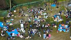 熊本で未明に震度6強、本震か 3人死亡、建物倒壊多数:朝日新聞デジタル