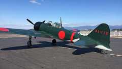 零戦、鹿児島上空を飛行 27日から3日間