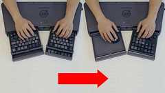 キーボード・マウス・トラックパッドがひとつになって自由自在に入力機器を切り替えられる変態キーボード「AutoKeybo」