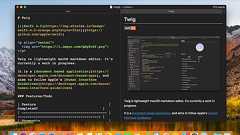 テーマやLaTeX Math、GFM、タブ、すべてのタブ表示などをサポートしたmacOS用Markdownエディタ「Twig」がリリース。