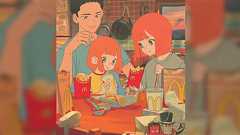 マクドナルドのアニメ,海外で絶賛「さっき買ったポテトに妻と子供が付属していなかったのですが…」